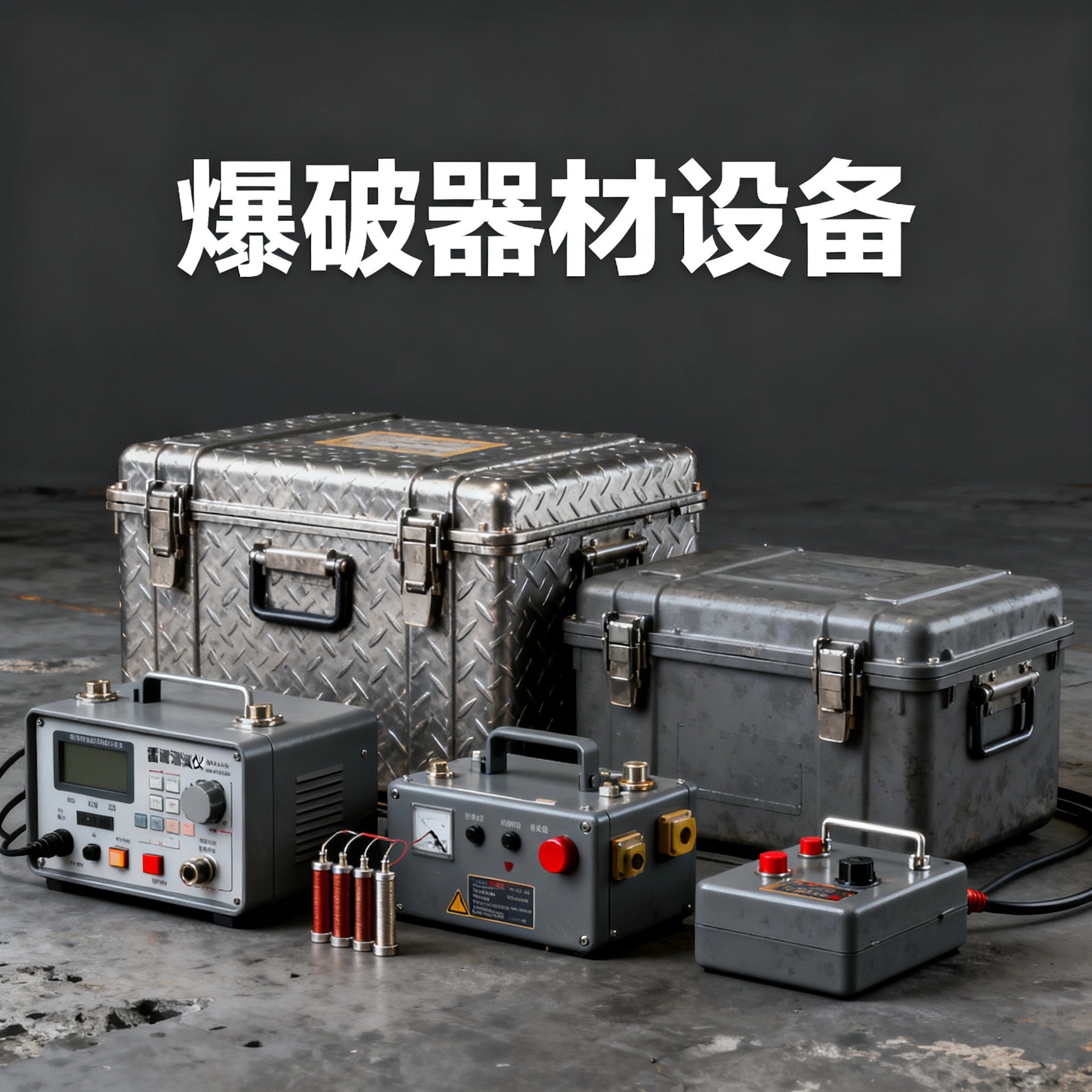 西区爆破工程师的“兵器库”：常用器材一册通